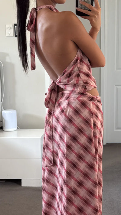 Amalfi - Haltertop en maxi-rokset