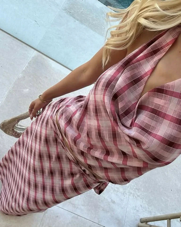 Amalfi - Haltertop en maxi-rokset