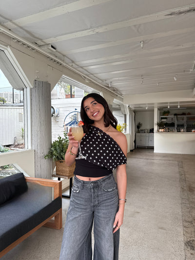 Kimmie | Top met stippen