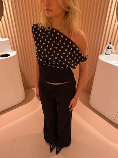 Kimmie | Top met stippen