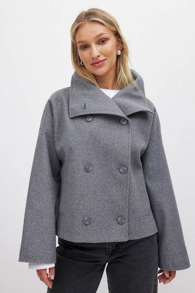 ÉLISE - Button Trenchcoat