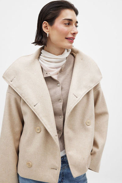 ÉLISE - Button Trenchcoat