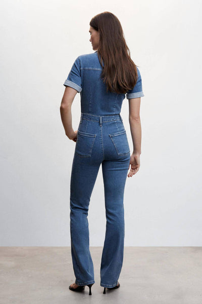 Modi - Denim Overall Jumpsuit