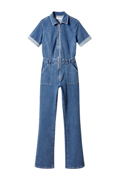 Modi - Denim Overall Jumpsuit